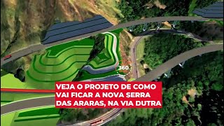 Veja o projeto de como vai a nova Serra das Araras na Via Dutra [upl. by Wait]