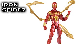 Marvel Legends IRON SPIDER SpiderMan Action Figure Review [upl. by Gabrielli]