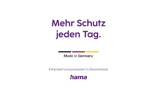 Hama  Mehr Schutz jeden Tag Made in Germany [upl. by Yelich65]