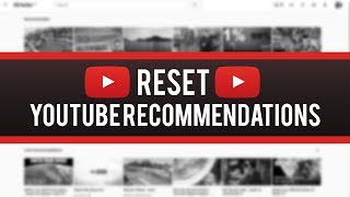 How To Reset YouTube Recommendations  Delete YouTube Recommendations Trick [upl. by Lewse]