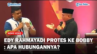 EDY RAHMAYADI Protes ke Bobby Minta Jelaskan Singkatan Cagub Nomor Urut 1 Sampai Disoraki [upl. by Kipp407]