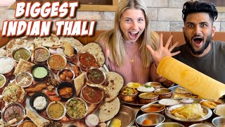 Eating the Biggest Indian Thali in New Zealand [upl. by Edi]