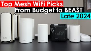 Top 6 Mesh WiFi Systems for 2024 Speed Range amp Budget Picks WiFi 6 WiFi 6E amp WiFi 7 [upl. by Tobin]