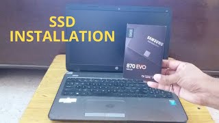 How to install SSD in old laptops  laptop ssd installation process  laptop mai ssd kaise dale [upl. by Romilda]