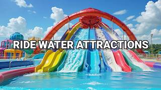 INSANE water park ride will make you SCREAM [upl. by Airdnaed]