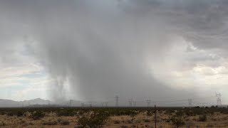 Chasing the Monsoon ⛈️ These Storms Went Severe near Barstow CA 😮 [upl. by Aznola250]