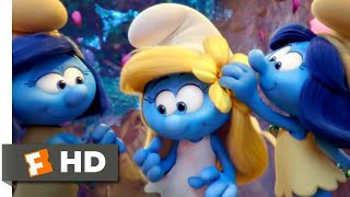 Smurfs The Lost Village 2017 Smurfy Grove Hospitality Scene 6⁄10  Real Movie Clip [upl. by Silra]