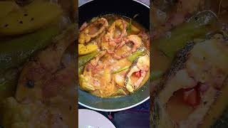 Aloo begun diye macher jhol shortvideo viral [upl. by Haidabez625]