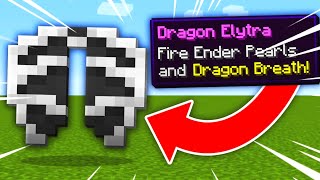 Minecraft But There Are Custom Elytra [upl. by Oinafipe]