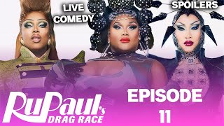 Season 16 EPISODE 11 Spoilers  RuPauls Drag Race TOP BOTTOM amp ELIMINATION [upl. by Canter]