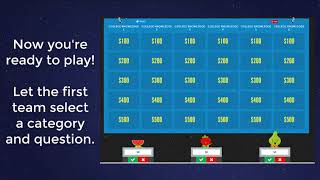 Playfactile Jeopardy Style Game [upl. by Haletky]