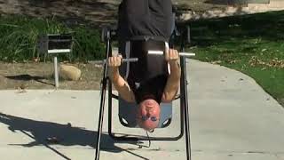 How to Work Out with Weights on an Inversion Table [upl. by Trebuh]