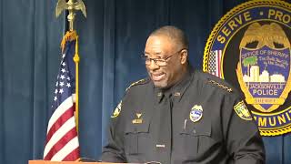 UNCUT Jacksonville sheriff holds news conference on arrest of police officer [upl. by Dracir]