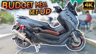 Budget Meal Upgrade for YAMAHA NMAX  Mura Lang Nagastos Dito  TOURING SETUP  4K UHD YamahaNMAX [upl. by Tildi]