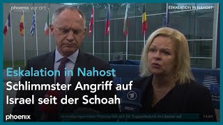 Nancy Faeser und Gerhard Karner zu propalästinensischen Demonstrationen am 181023 [upl. by Anairuy]