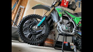 Acerbis Front Disc Brake Guard Install [upl. by Enyleuqcaj]