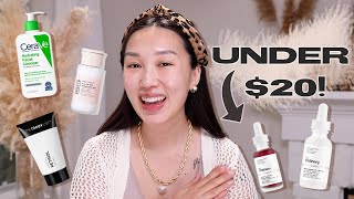 Affordable GLASS SKIN Skincare Under 20 [upl. by Carol-Jean]