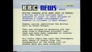 Christmas Ceefax  Mon 25 Dec 1995  BBC2  Deck The Halls [upl. by Nylacaj]