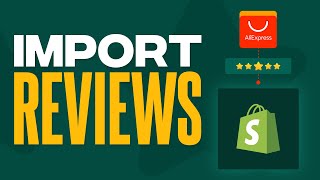 How To Import Reviews From Aliexpress To Shopify Store 2024 Tutorial [upl. by Enoitna]