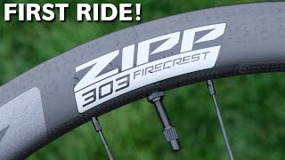 Zipp 303 Firecrest carbon wheels First Ride Review Are wide wheels better [upl. by Arannahs]