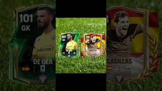 David De Gea 🇪🇸 Vs Iker Casillas 🇪🇸 fifa24 fifa fifamobile fifarenderz [upl. by Yerdna]