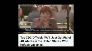 2009 CDC Official Well just get rid of all the Whites in the United States who refuse [upl. by Kcirrag]