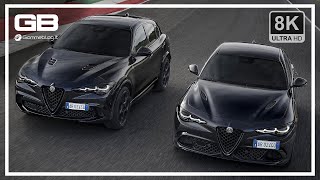 Alfa Romeo Quadrifoglio SUPER SPORT  GIULIA amp STELVIO 8K [upl. by Allimac]