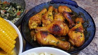 TERRIANNSKITCHEN Made it  I tried amp it was awesome  Tumeric Baked Chicken [upl. by Dnanidref]