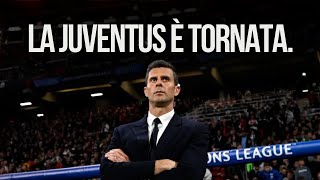 è la JUVE di THIAGO MOTTA  pensieri sparsi su LIPSIAJUVENTUS [upl. by Izogn]