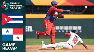 Cuba vs Panama Game Highlights  2023 World Baseball Classic [upl. by Olette]