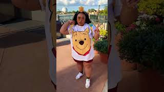 First stop Epcot Here’s what I wore disneyparks ootd midsizefashion epcot [upl. by Dronski]