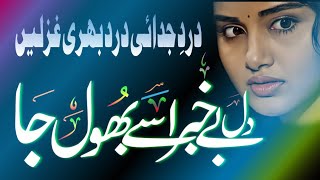 Dil Bekhabar Use Bhool Ja  Bewafa Dard Bhari Gazal  Broken Heart Best Ghazals [upl. by Brucie457]