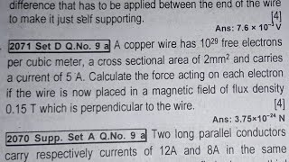 Class 12 NEB most important question from physicsMAGNETIC FIELD NUMERICAL [upl. by O'Grady908]