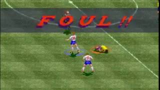 USA x Colombia Group A World Cup 1994 International Superstar Soccer SNES [upl. by Daahsar]