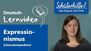 Expressionismus als Literaturepoche 🎓 Schülerhilfe Lernvideo Deutsch [upl. by Anailuy]