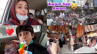 Exploring Local Market of Sargodha 🥰  Family Vlog [upl. by Eendys597]