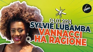 Sylvie Lubamba quotHa ragione Vannacciquot  La Zanzara del 04032024 [upl. by Assirk]