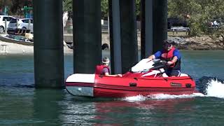 inflatable jetski boat tender [upl. by Sand]