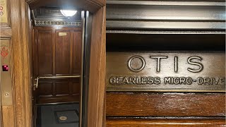 Fast amp Beautiful 1929 Otis Gearless MicroDrive Elevator in Chicago IL [upl. by Autrey]