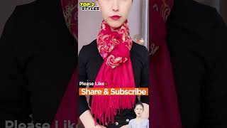 Top 3 Silk Scarf Tie Methods  Stylish Headscarf  Wear Gilrs Necktie Part050124 scarftie hijab [upl. by Al]