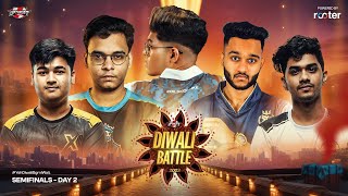 Day 2 Upthrust Esports Diwali Battle 2023 BGMI  Semi Finals  Ft Soul GodLike XSpark RNT etc [upl. by Jerrine]