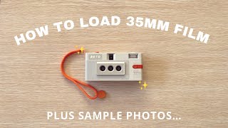 how to load 35mm film  sample photos  RETO 3D Retrospekt Edition [upl. by Rusell686]