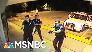 Virginia Man Tased Shackled And Dies In Police Custody  MSNBC [upl. by Laerol]