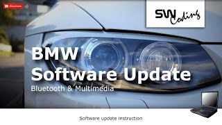 BMW Software Update für Bluetooth und Multimedia beim CIC Navi im E90 E91 E92 E93 Anleitung [upl. by Yotal]