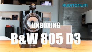 Unboxing Bowers amp Wilkins 805 D3 [upl. by Lemor]