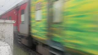 Lingampalli Tirupati Narayanadri SF Express Passes Chandanagar [upl. by Dory721]