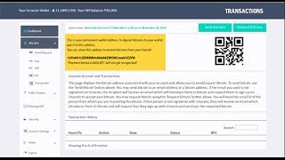 BITCOINHow to find your bitcoin Wallet address in UnocoinBUYSELL AND TRADE BITCOIN [upl. by Yerhcaz32]