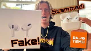 I got scammed on Temu again AirPods Pro [upl. by Micheil]