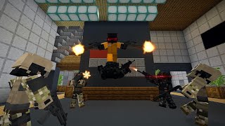 Trepang2 in Minecraft  Combat Simulator on Complex [upl. by Shiau]