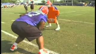 University of Florida OLine drills [upl. by Moorish384]